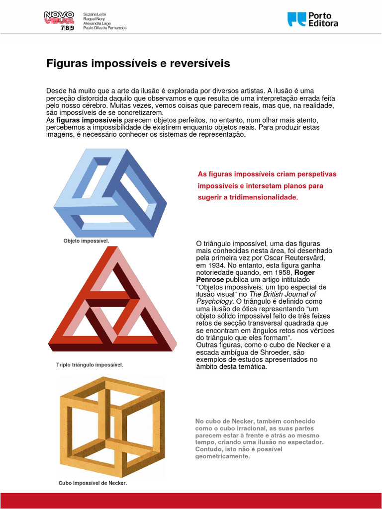Figuras Impossíveis e Reversíveis | PDF