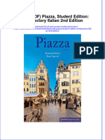 Piazza Student Edition Introductory Italian 2Nd Edition Full Chapter