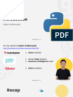 Materi 13 - Introduction To Python