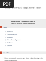 1.4 Distance Measurement - UltrasonicSensor - Revised