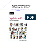 Population and Society Essential Readings 2Nd Edition Full Chapter