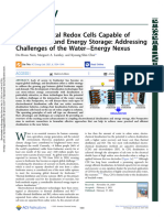 2021 - Electrochemical Redox Cells Capable of Desalination and Energy Storage