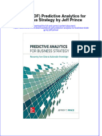 Predictive Analytics For Business Strategy by Jeff Prince Full Chapter
