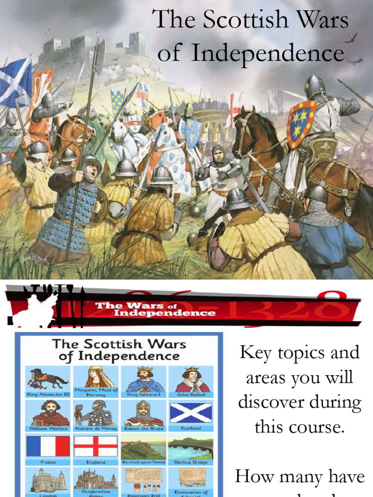 Scottish Wars of Independence Master | PDF | Battle Of Bannockburn ...