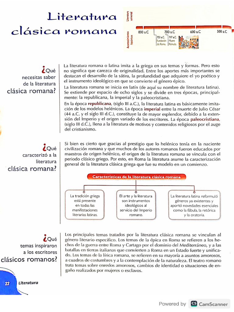 Literatura Romana | PDF