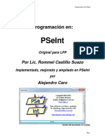 3.7.2 Manual PSeInt