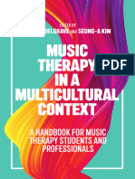 Music Therapy in A Multicultural Context A Handbook For Music Therapy