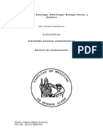 2do Trabajo Practico Morfologia Microscopica - Dpto de Histologia, Biologia y Embriologia. UBA. MM Martes Manana 2023. Federico Ramos.