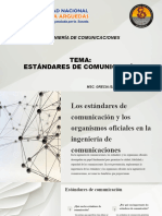 Sem05 Los Estandares de Comunicacion y Los Organismos Oficiales en La Ingenieria de Comunicaciones