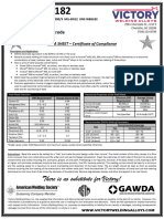 NI-182 Victory ENICRFE-3 Electrode Data Sheet