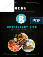 Restaurant Menu