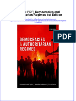 Democracies and Authoritarian Regimes 1St Edition Full Chapter