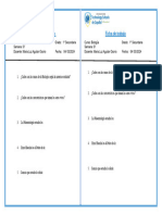 FICHA DE TRABAJO 2024 (1° Secundaria)