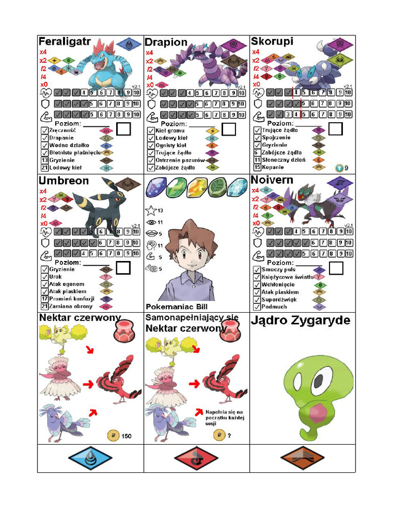 Pokemony Do Wydruku57 | PDF