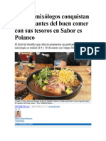 Chefs y Mixólogos Conquistan A Los Amantes Del Buen Comer Con Sus Tesoros en Sabor Es Polanco - 140324