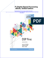 Digital Signal Processing First Global Edition Full Chapter
