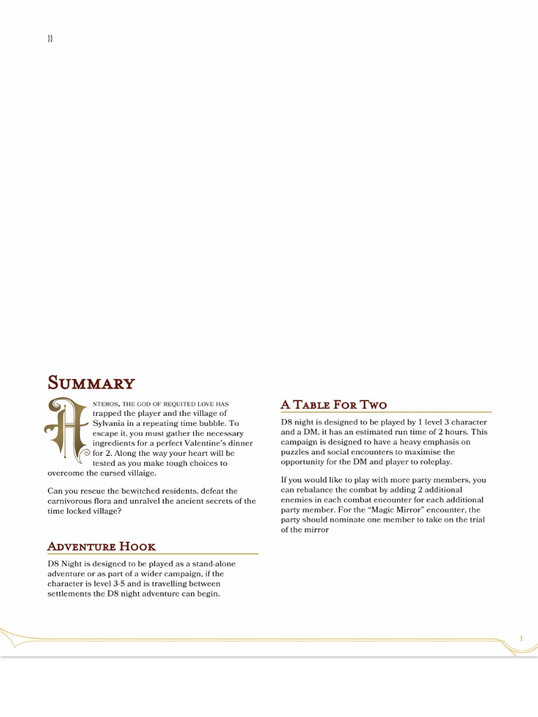 Printer Friendly Version Pzo | PDF