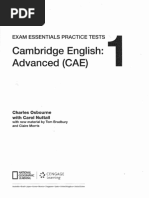 CAE Practice Tests Plus 2 With Key (Full) | PDF