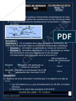 Test de Niveaux - SVT - Ts2