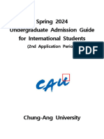 Spring 2024 Undergraduate Admission Guide (2nd Period) - Eng