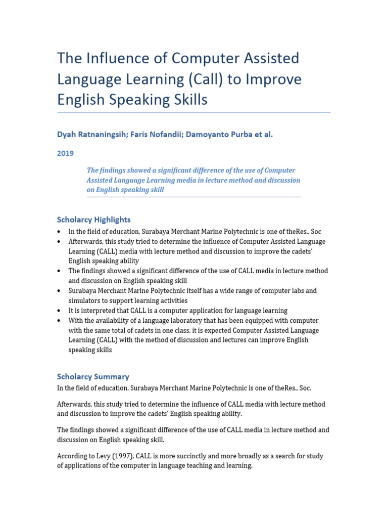 the-influence-of-computer-assisted-language-learning-call-to-improve