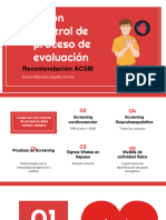 Evaluación Preparticipativa ACSM