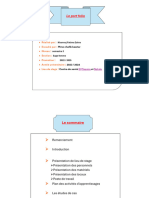 Le Port Folio: - Réalisé Par - Encadré Par - Niveau - Section - Promotion - Année Universitaire - Lieu de Stage