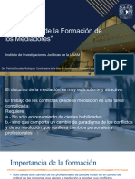 Importancia de La Formación de Los Mediadores