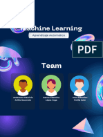 MACHINE LEARNING (Aprendizaje Automático)