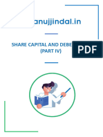 Chapter 4 Share Capital and Debentures Lyst6358