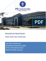 Penuntun Kimia ST Genap 2023-2024 - Percobaan 7 - Perubahan Fase Zat Dan Energi Yang Menyertainya