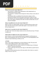 Physics-Static and Current Electricity 