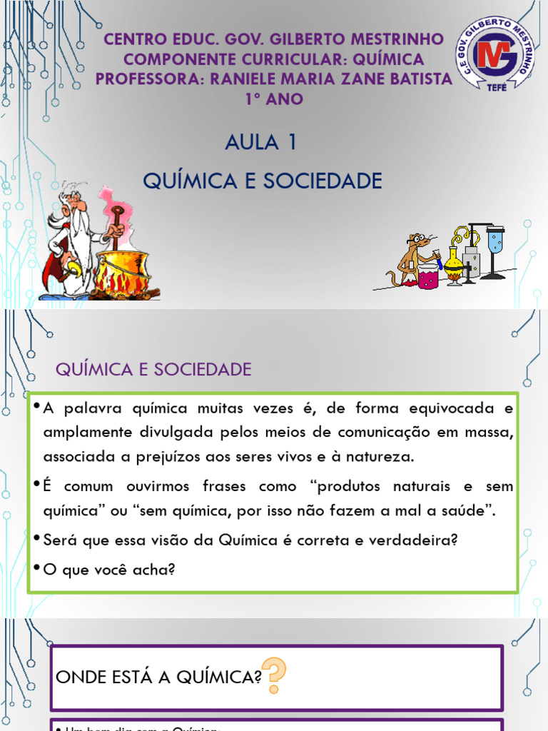 Química: Impactos e História na Sociedade | PDF | Química | Alquimia