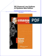 Emanuel Law Outlines Payment Systems New Edition Full Chapter