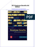 Employee Benefits 6Th Edition Full Chapter