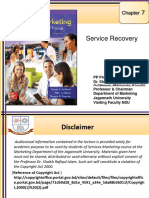 Service Recovery