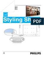 Styling Sheet - BDL4260EL - Styling - Sheet