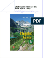 Integrated Science 8Th Edition by Bill Tillery Full Chapter