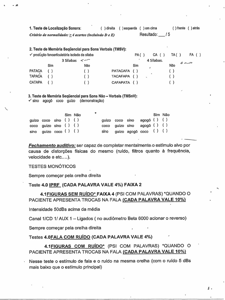 Manual de Testes - Pac | PDF