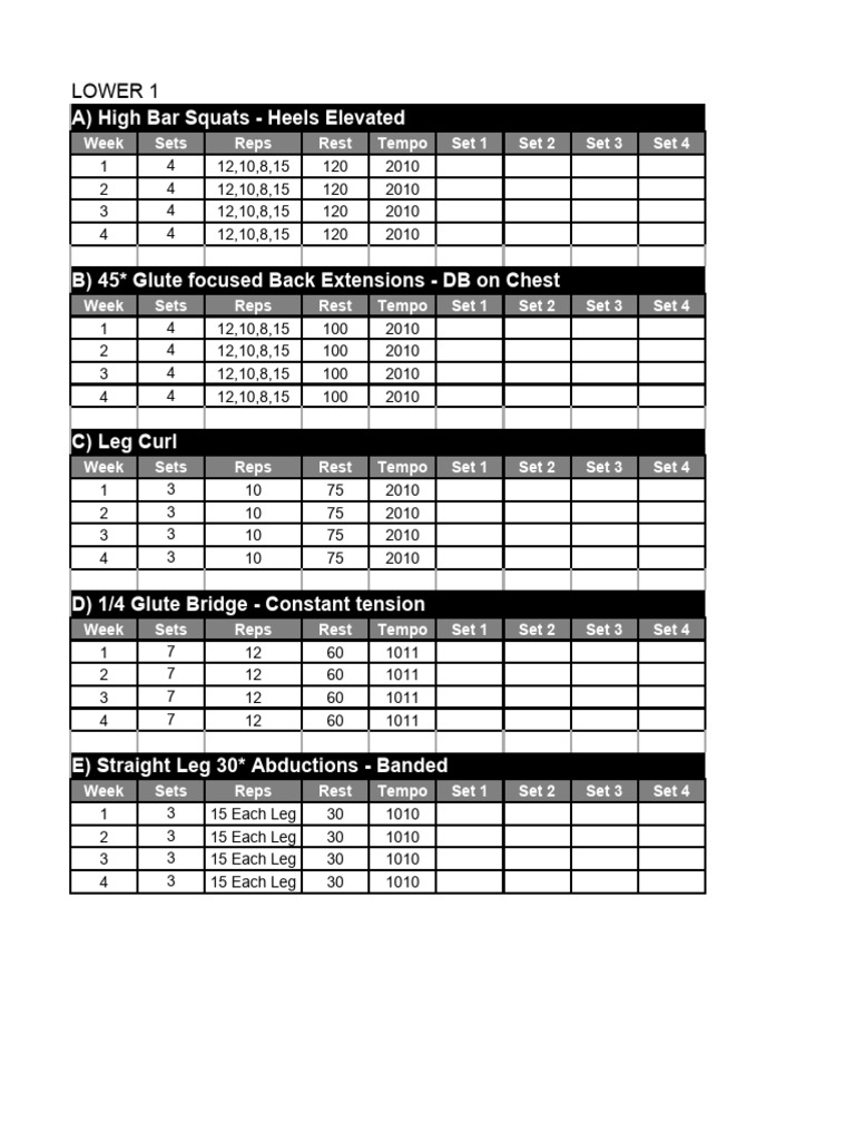 L month 2 download free pdf weight training