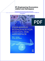 Engineering Economics For Aviation and Aerospace Full Chapter