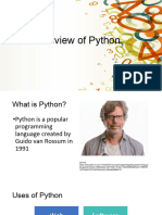 Review of Python