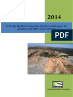 Estudos Técnicos para Remedição E Ampliação Do Aterro Sanitário de Cuiabá-Mt