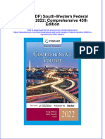 South Western Federal Taxation 2022 Comprehensive 45Th Edition Full Chapter