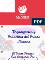 Organizacion y Estructura Del Estado Peruano