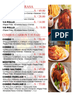 Carta Menu