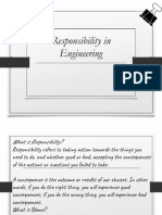 Responsibility in Engineering