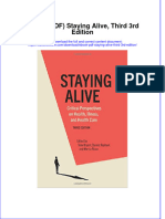 Staying Alive Third 3Rd Edition Full Chapter