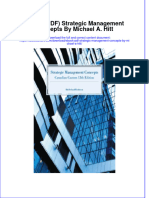 Strategic Management Concepts by Michael A Hitt Full Chapter