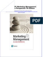 Marketing Management An Asian Perspective 7Th Edition Full Chapter